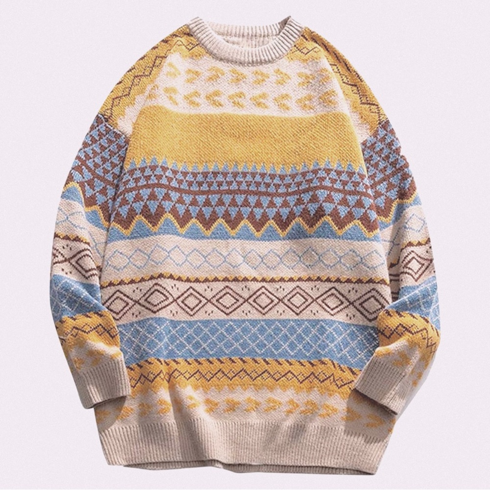 Funky vintage looking sweater